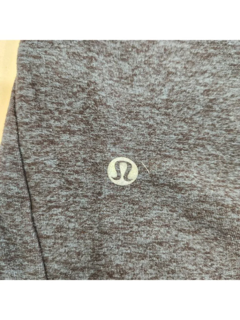 Lululemon Surge Warm Long Sleeve Shirt Dark Gray Running Hiking Thermal Mens L - Picture 6 of 11
